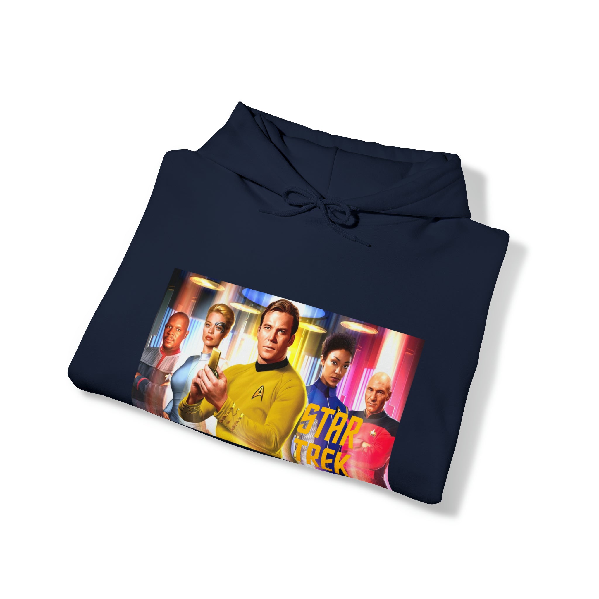 Star Trek- Unisex Heavy Blend™ Hooded Sweatshirt - Creations by Chris and Carlos